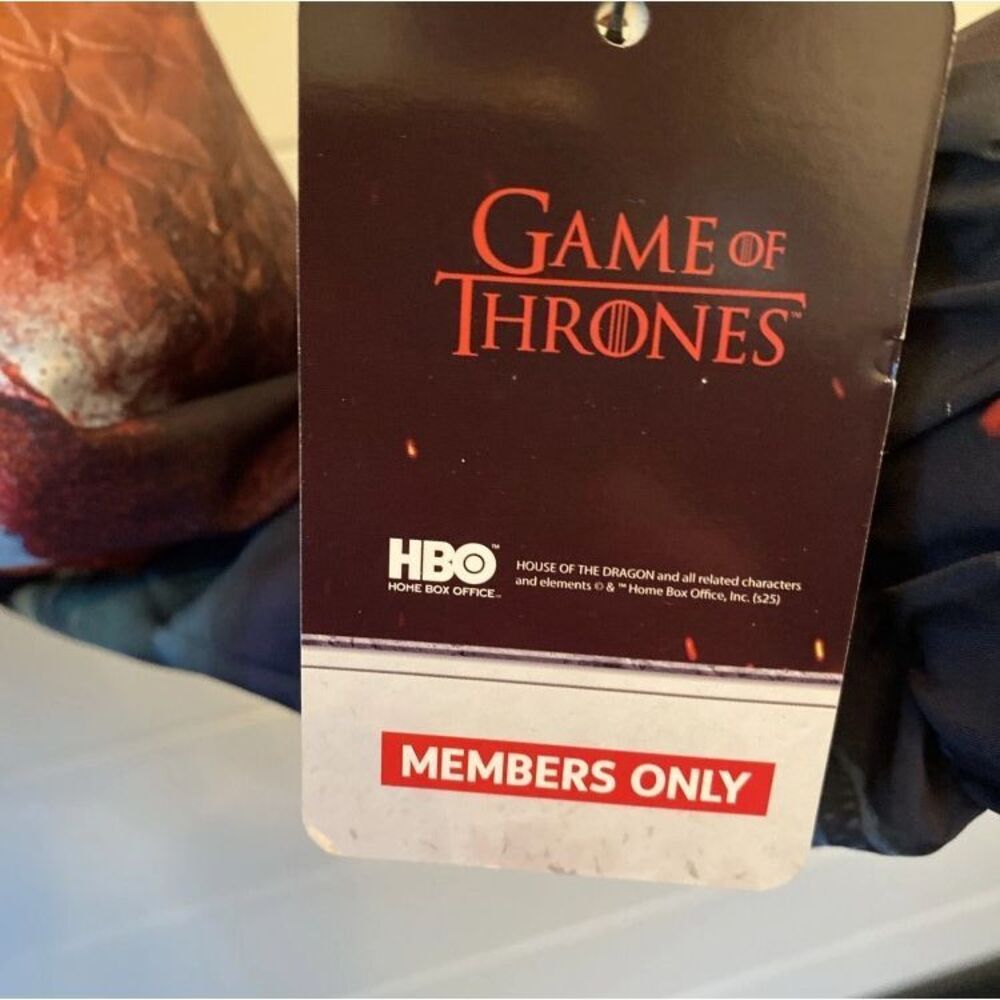 Members Only Game of Thrones House of the Dragon Hoodie Zip Jacket Men's Size S - Picture 7 of 12